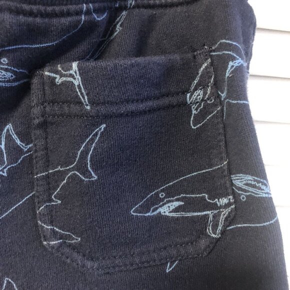 Hanna Andersson Size 110 5 Shark Shorts - Picture 4 of 5